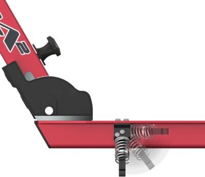 Razor Power A2 E-Scooter in Rot Электрический скутер Power A2 красного цвета