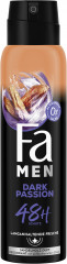 Fa Men Dark Passion Deodorant &amp; Bodyspray 150 ml, Мужской дезодорант и спрей для тела FA Dark Passion с ароматом сандала, 150 мл
