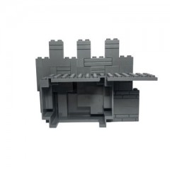 LEGO LEGO MOC Ritter Burg Schloss Mauer - dunkelgrau - 42 Teile LEGO MOC Knight Castle Стена замка - темно-серый - 42 детали