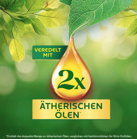 Air Wick Duftstecker Nachfüller Süße Vanille & Sheabutter 19ml, Сменный ароматизатор Air Wick для розетки: сладкая ваниль и масло ши.