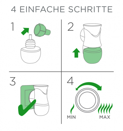 Air Wick Duftstecker Nachfüller Süße Vanille & Sheabutter 19ml, Сменный ароматизатор Air Wick для розетки: сладкая ваниль и масло ши.