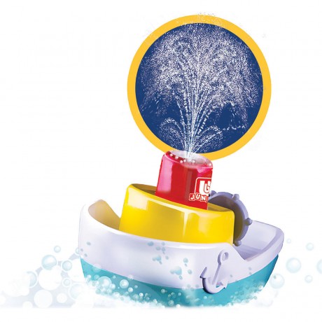 BB Junior Splash`N Play Boot Spraying Tugboat Splash&#39;N Play Boat Буксир для опрыскивания