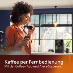 Philips Philips Kaffeevollautomat Series 2200 Kaffeevollautomat –WLAN-Konnektivitat Mit App-Steuerung, Kaffeeautomat Cafemaschine Kaffeemaschine mi Mahlwerk Vollautomat Cafe  Полностью автоматическая кофемашина Philips Series 2200, полностью автоматическа