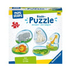 Ravensburger ministeps® Bade-Puzzles: Zoo ministeps® Ванные пазлы: Зоопарк