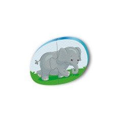 Ravensburger ministeps® Bade-Puzzles: Zoo ministeps® Ванные пазлы: Зоопарк