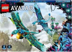 LEGO LEGO Avatar 75572 Jakes und Neytiris erster Flug auf einem Banshee LEGO Avatar 75572. Первый полет Джейка и Нейтири на банши