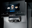 SIEMENS SIEMENS Kaffeevollautomat EQ.700 Inox silber metallic TP705D47, Full-Touch-Display, bis 10 Profile speicherbar, Milchsystem-Reinigung Полностью автоматическая кофемашина SIEMENS EQ.700 Inox Silver Metallic TP705D47, сенсорный дисплей, возможность