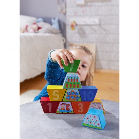 Haba HABA 305158 Legespiel Zahlen-Bauernhof HABA 305158 Игра «Укладка фермы чисел»