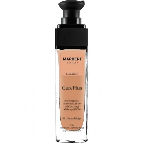 Marbert (Марберт)  Make-Up Тональный крем CarePlus Foundation База для макияжа, Nr. 02 Natural Beige / 30 мл