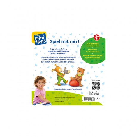 Ravensburger Spiel mit mir! Meine liebsten Fingerspiele und Kinderreime Поиграй со мной! Мои любимые пальчиковые игры и детские стишки