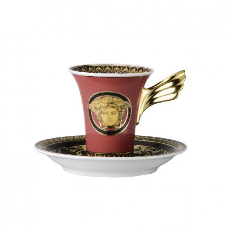 Rosenthal meets Versace Rosenthal Versace Ikarus Medusa Espresso-/Mokkatasse 2-tlg. 0,09 L Чашка Rosenthal Versace Ikarus Medusa для эспрессо/мокко 2 шт. 0,09 л