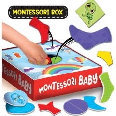 Lisciani Montessori Baby Spielsammlung inkl. Bauernhof-Puzzle Коллекция игр Монтессори для малышей