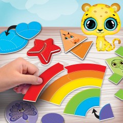 Lisciani Montessori Baby Spielsammlung inkl. Bauernhof-Puzzle Коллекция игр Монтессори для малышей