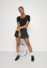 Tommy Hilfiger CROPPED FITTED TEE Basic T-shirt desert sky УКОРОЧЕННАЯ ФУТБОЛКА Базовая футболка небо пустыни