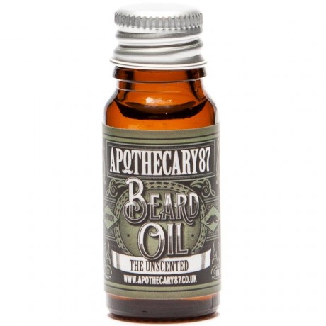 Apothecary87 Bartpflege The Unscented Beard Oil масло для бороды, с пипеткой / 100 мл