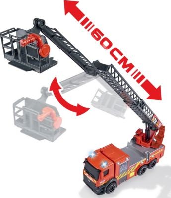 Dickie Toys Feuerwehr Drehleiter Поворотная лестница для пожарных