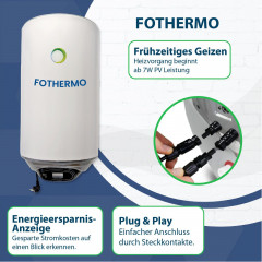 Campergold Campergold Wasserkocher Fothermo 30 L Photovoltaik Hybrid Wasser Boiler – Warmwasserspeicher  Чайник Campergold Fothermo 30 л фотоэлектрический гибридный водогрейный котел резервуар для горячей воды
