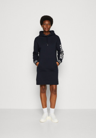Tommy Hilfiger MONOTYPE HOOD SHORT Day dress desert sky MONOTYPE HOOD SHORT Повседневное платье небо пустыни