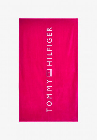 Tommy Hilfiger Beach towel fuxia пляжное полотенце Фуксия