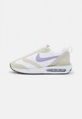 Nike Sportswear AIR MAX DAWN Sneaker low white/purple dawn/light bone/black/total orange AIR MAX DAWN Низкие кроссовки женские белый/фиолетовый рассвет/светлый костяной/черный/полный оранжевый