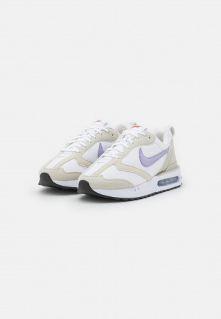 Nike Sportswear AIR MAX DAWN Sneaker low white/purple dawn/light bone/black/total orange AIR MAX DAWN Низкие кроссовки женские белый/фиолетовый рассвет/светлый костяной/черный/полный оранжевый