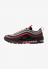 Nike Sportswear AIR MAX 97 Sneaker low black/university red/metallic silver AIR MAX 97 низкие кроссовки женские черный/университетский красный/серебристый металлик