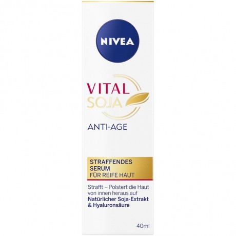 Nivea Vital Soja Anti-Age Straffendes Serum  Vital Soya Антивозрастная укрепляющая сыворотка 40мл