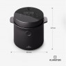 Klarstein Klarstein Reiskocher Kenbu, 350 W, mit dampfgarer Elektrisch Multifunktions Kocher Schwraz Rot Рисоварка Klarstein Kenbu, 350 Вт, с электрической многофункциональной плитой-пароваркой Черный
