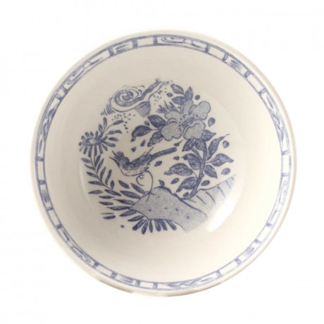 Gien Fayencerie Gien 'Oiseau Bleu monochrome' Muslischale / Obstschale 16 cm Gien "Oiseau Bleu монохромный" Миска для хлопьев/фруктов 16 см