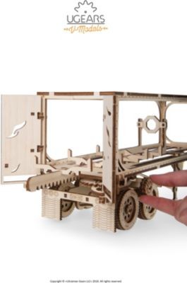 UGEARS Modellbausatz ANHANGER fur HEAVY BOY VM-03 Модельный комплект TRAILER для HEAVY BOY VM-03