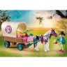 PLAYMOBIL 3er Set: 70998 Ponykutsche + 71000 2x Island Ponys mit Fohlen + 70651 Schlusselanhanger Reiterin Набор из 3 предметов: 70998 карета для пони + 71000 2 исландских пони с жеребятами + 70651 брелок для ключей