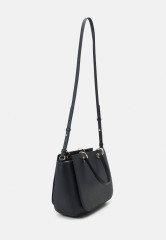 Tommy Hilfiger EMBLEM SATCHEL Handbag space blue СУМКА С ЭМБЛЕМОЙ Сумочка космический синий