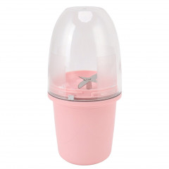 PRANITE PRANITE Akku-Stabmixer Tragbarer Mixer Fur Saft, Tragbarer Mixer Fur Saft Multifunktional, kleiner Mixer mit 4 Klingen, Obst-Mischmaschine fur Zuhause blau Беспроводной ручной блендер PRANITE Портативный блендер для сока, портативный многофункцион