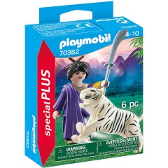 PLAYMOBIL PLAYMOBIL 70382 Asiakampferin mit Tiger PLAYMOBIL 70382 Азиатский воин с тигром