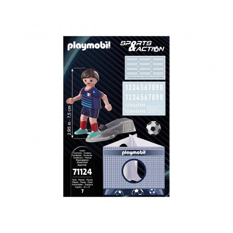 PLAYMOBIL PLAYMOBIL 71124 Fussballspieler Frankreich PLAYMOBIL 71124 Футболист Франция