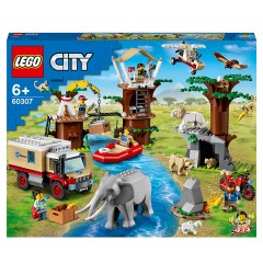 LEGO City  Tierrettungscamp Городской лагерь спасения животных