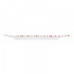 Gmundner Keramik Gmundner Keramik Rotgeflammt Platte rechteckig 36x15x2,8 cm Gmundner керамическая тарелка с красным пламенем прямоугольная 36x15x2,8 см