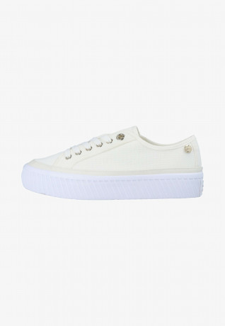 Tommy Hilfiger VULCANIZED Trainers offwhite ВУЛКАНИЗИРОВАННЫЙ Кроссовки от белого