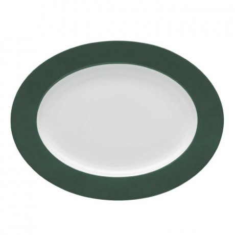 Thomas Thomas Sunny Day Herbal Green Platte 33 cm Зеленая тарелка с травами Thomas Sunny Day 33 см