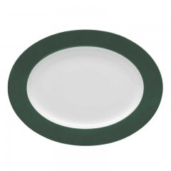 Thomas Thomas Sunny Day Herbal Green Platte 33 cm Зеленая тарелка с травами Thomas Sunny Day 33 см