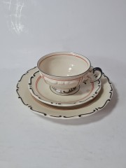 Mitterteich Bavaria Набор для чая/кофе с фактурным узором, Германия, 1960-70гг.