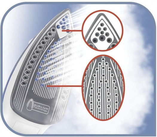 Tefal Tefal Dampfbugeleisen FV2839, 2400 W, Dampfbugeleisen, Testsieger 2019 mit bester Bugelsohle Bugelstation  Паровой утюг Tefal FV2839, 2400 Вт, паровой утюг, победитель теста 2019 года с лучшей гладильной станцией с подошвой утюга