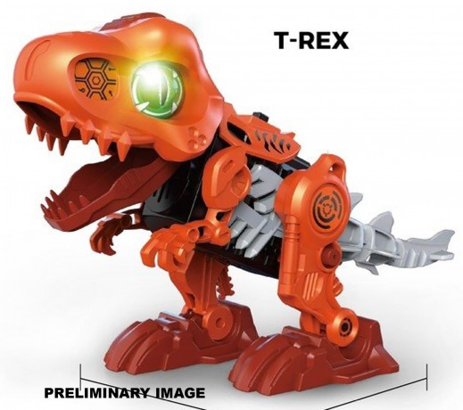 Revell 01060 Adventskalender 2026 Engineers Electric T.Rex, 24 Bauetappen, Revell Engineers Electric T.Rex Адвент-календарь 2026 с моделью электрического тираннозавра, 24 этапа сборки