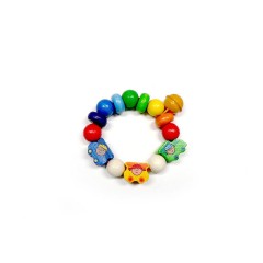 HESS Babyspielzeug Rassel Bimmelbahn Детская игрушка-погремушка паровозик