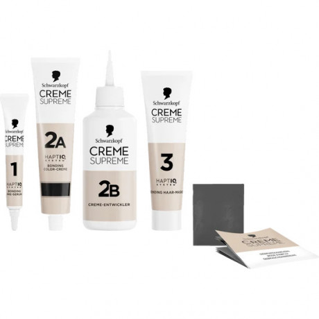 Schwarzkopf Creme Supreme Pflegende Coloration 4-0 Natuerliches Dunkelbraun, 1 St., Schwarzkopf Creme Supreme стойкая крем-краска для волос 4-0 Натуральный темно-коричневый, 1 шт.