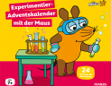 Franzis Die Maus Experimentier-Adventskalender 2026, Franzis Die Maus Детский экспериментальный адвент-календарь 2026 с 24 опытами и книгой, от 7 лет