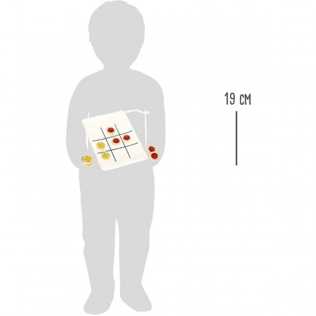 Small Foot Tic Tac Toe Reisespiel Путешествие в крестики-нолики