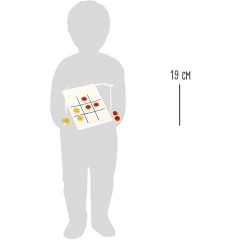 Small Foot Tic Tac Toe Reisespiel Путешествие в крестики-нолики