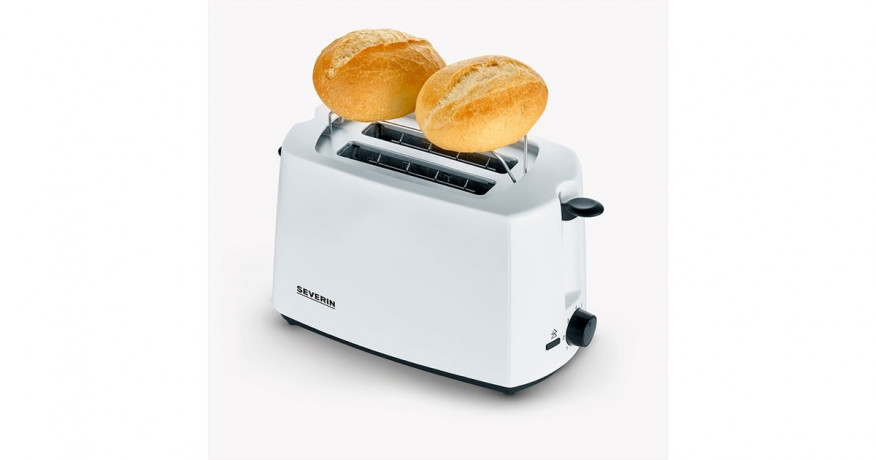 Severin Severin Automatik-Toaster AT 2286 weiss, 700 Watt, fur 2 Scheiben Toast weiss Автоматический тостер Severin AT 2286 белый, 700 Вт, на 2 ломтика тостов