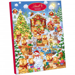 Lindt Teddy Wimmelbild 2026, шоколадный адвент-календарь, 36см х 48см, 265 г
